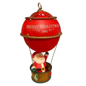 Vintage Sailing Santa 1981 Hallmark Keepsake Christmas Ornament